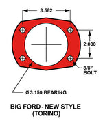 Load image into Gallery viewer, Dutchman Ford 9" Housing &amp; Axle Package, Roadster Round Back
